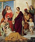 Job Paintings - The Prosperous Days of Job by William Charles Thomas Dobson